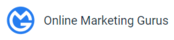 a logo for online marketing gurus